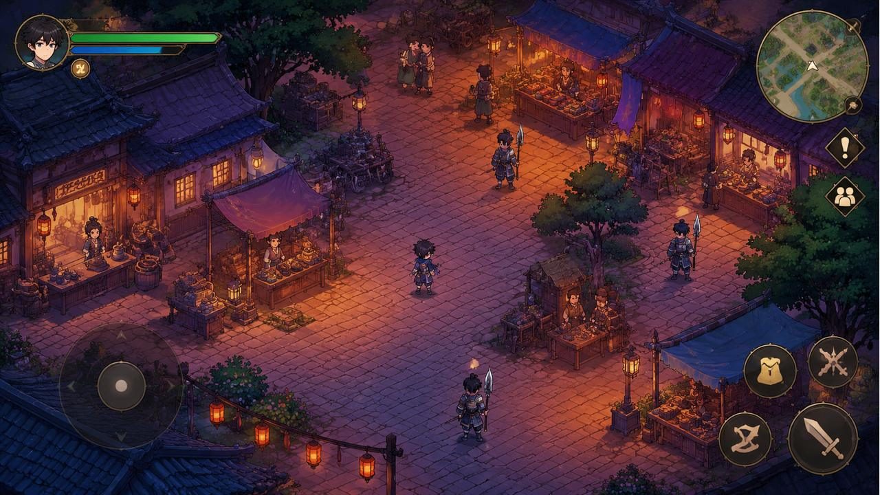 交易街的屑卫兵 探索场景 画面 7
